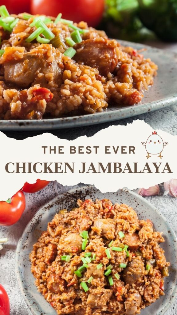 One Pot Chicken Jambalaya