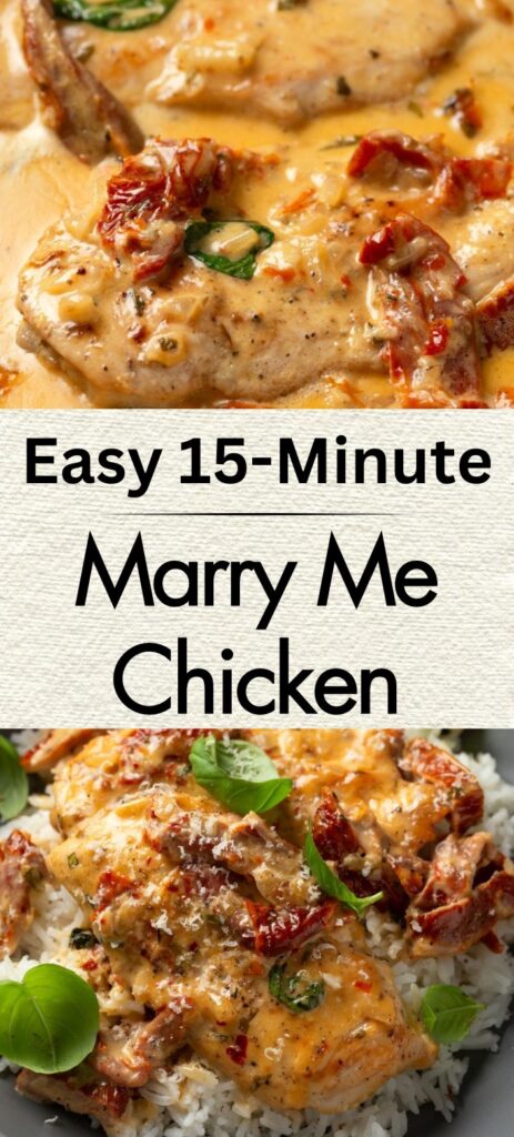 Rich Creamy Marry Me Chicken