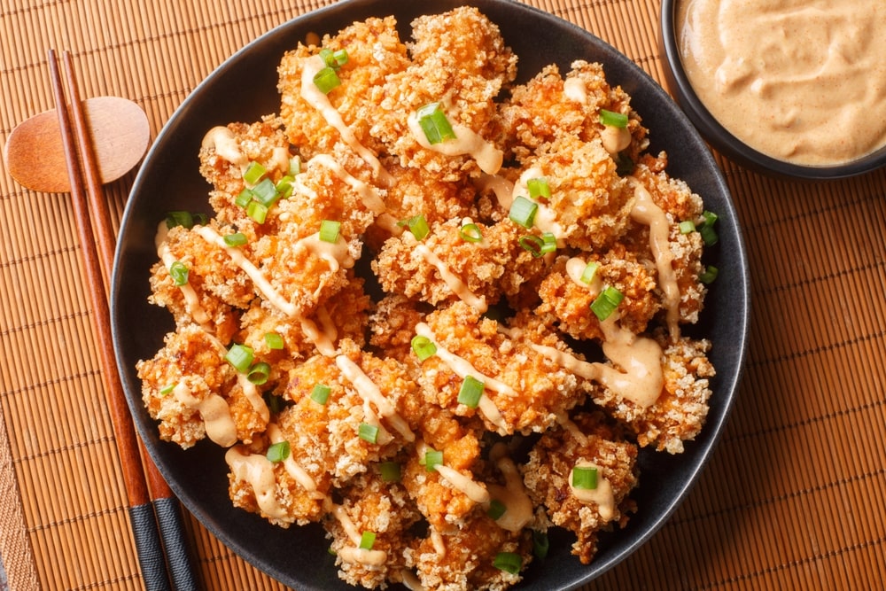 bang bang chicken with sweet chili sauce