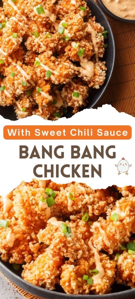 crispy fried Bang Bang Chicken