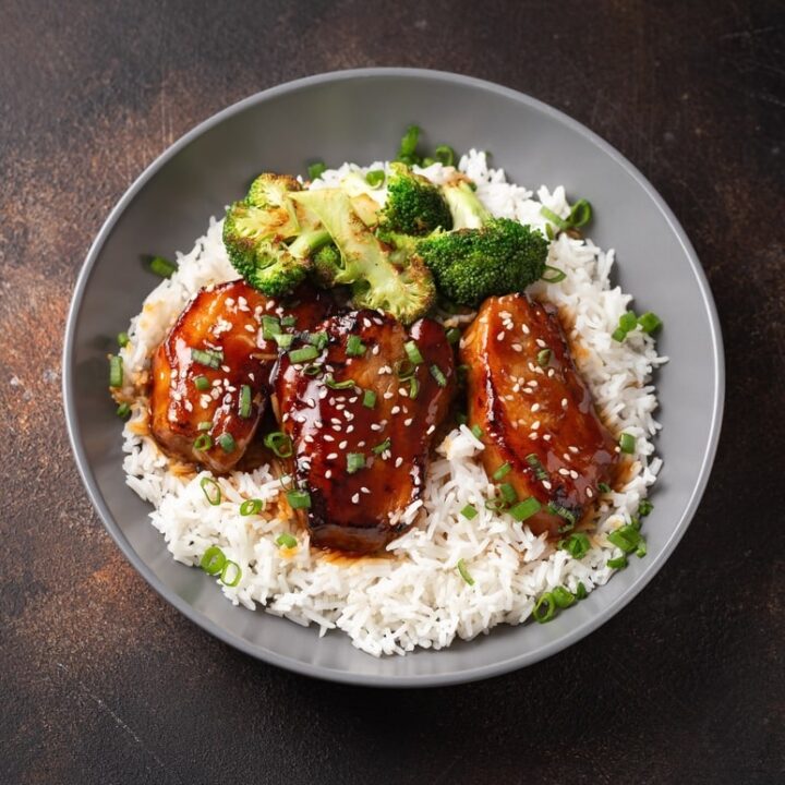 honey garlic chicken