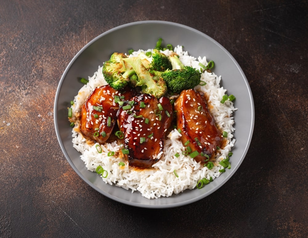 honey garlic chicken