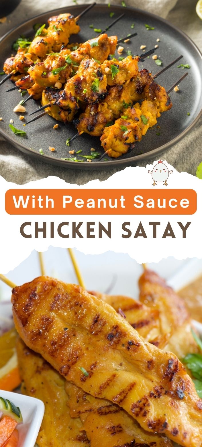 Chicken Satay - Creamy Peanut Sauce