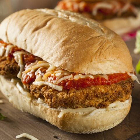 BEST Chicken Parm Sandwiches