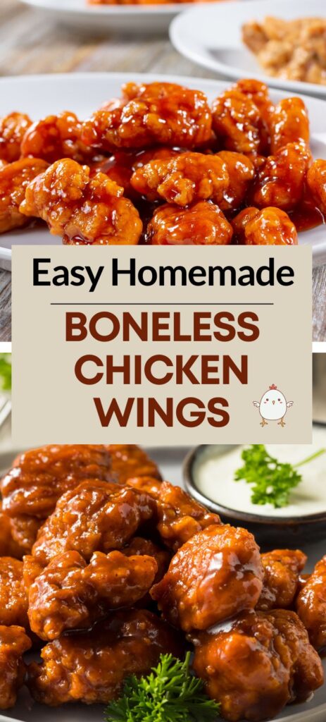 Best Homemade Boneless Chicken Wings