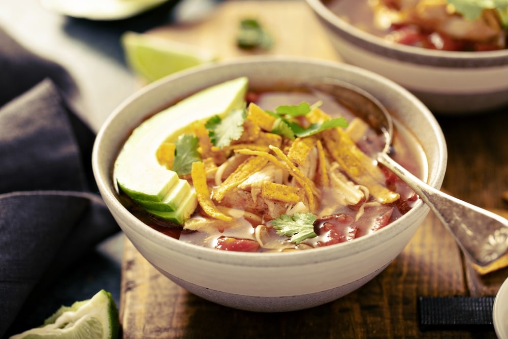 Best keto chicken tortilla soup