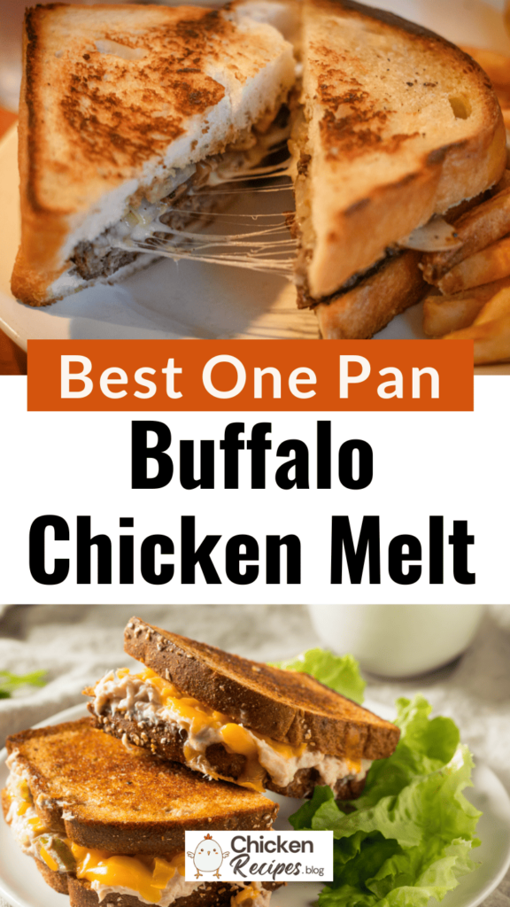 Buffalo Chicken Melt Sandwich