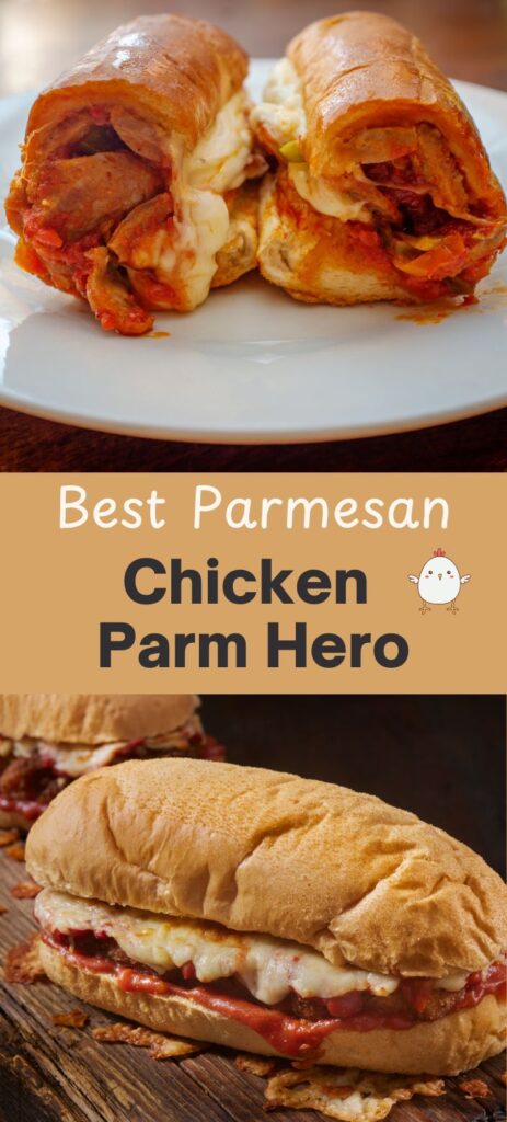 Chicken Parm Hero Sandwich