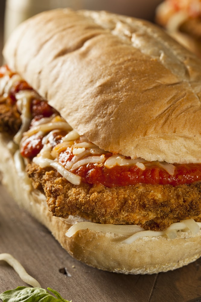 Chicken Parmesan Sandwiches