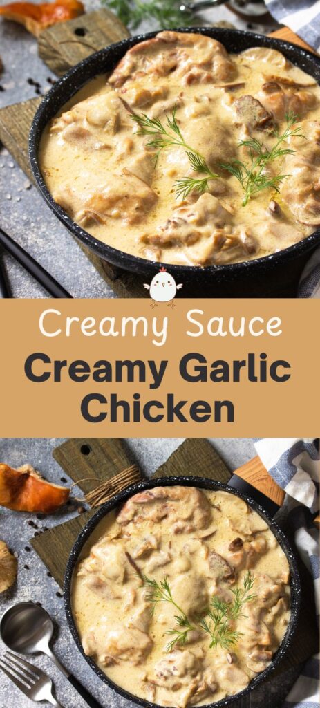 Creamy Garlic Chicken Breasts