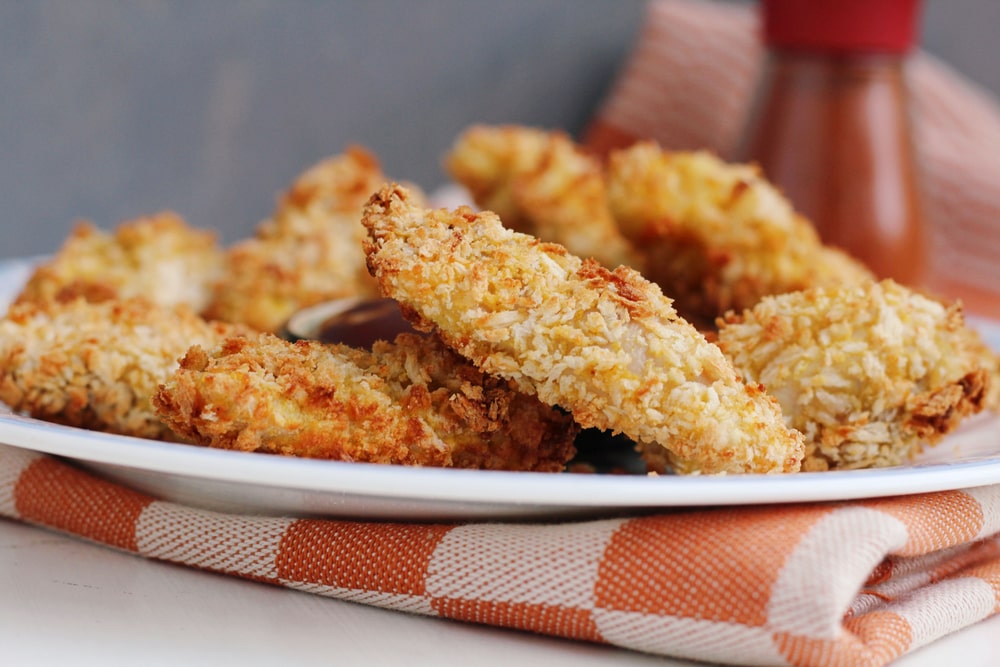 Crispy Golden Air Fryer Chicken Tenders