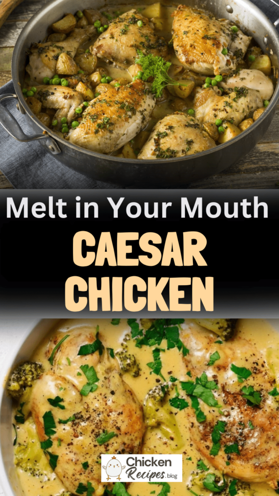 Easy Caesar Chicken Melt in Your Mouth