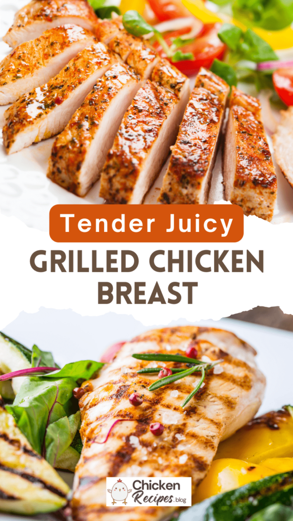 Grilled Chicken Breast Tender Juicy