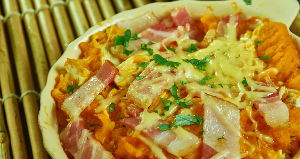 Healthy Keto Chicken Bacon Ranch Casserole