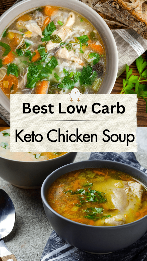 Low Carb Keto Chicken Soup