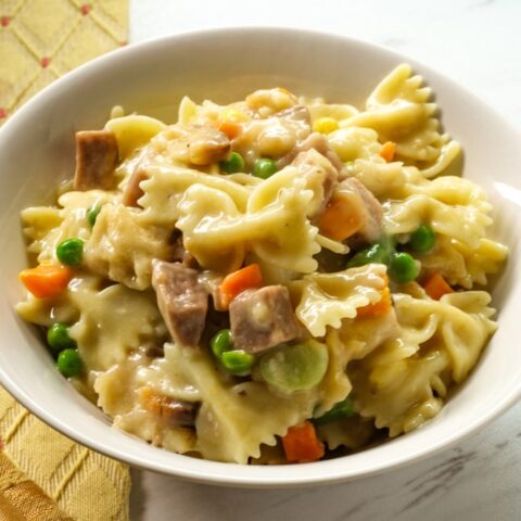 Simple Chicken Noodle Casserole