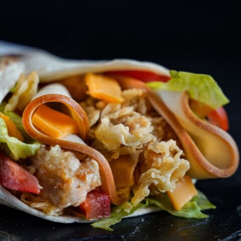 Spicy Chicken Bacon Ranch Wrap