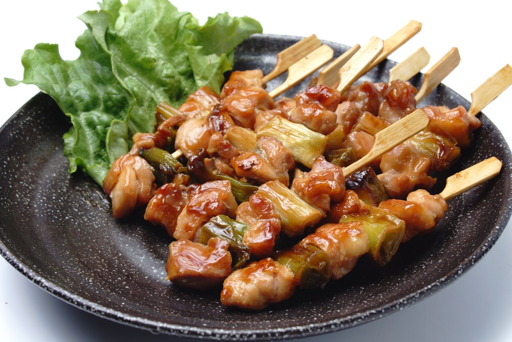 Yakitori Grilled Chicken Skewers