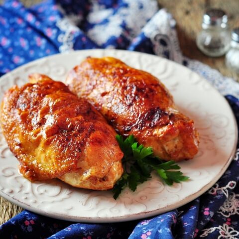 roasted red pepper, spinach, and mozzarella stuffed