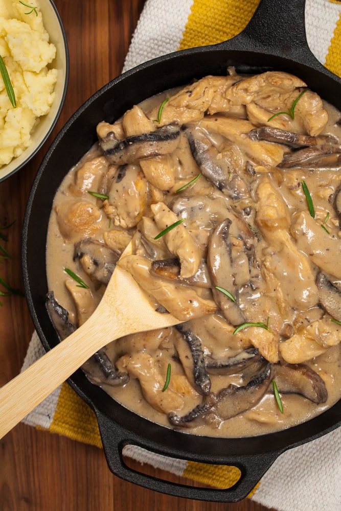 Best keto chicken and mushroom casserole