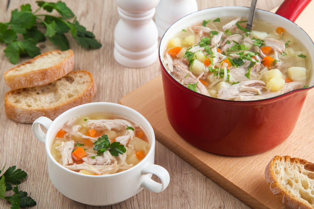 Best keto chicken soup with rotisserie chicken