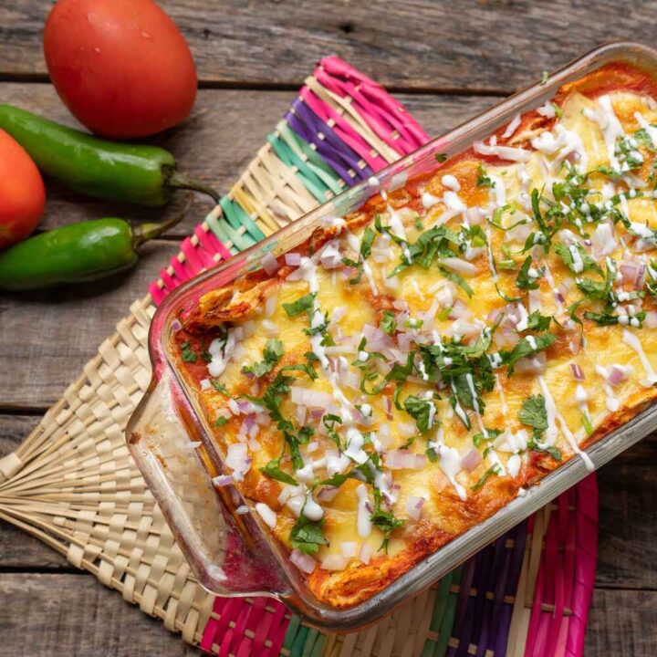 Chicken Enchiladas