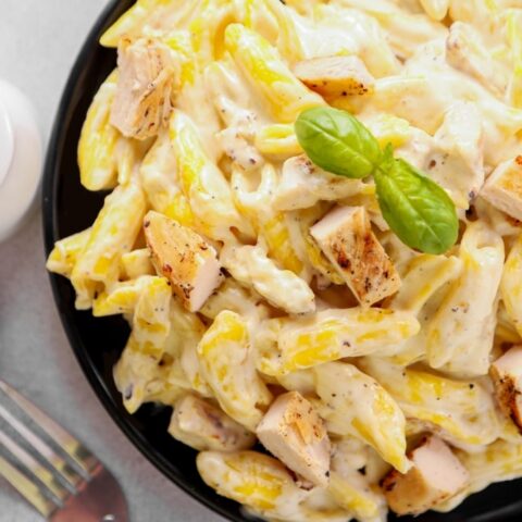 Crockpot Chicken Alfredo