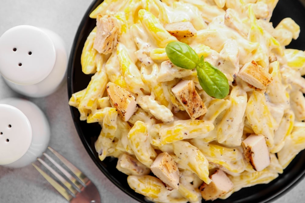 Crockpot Chicken Alfredo