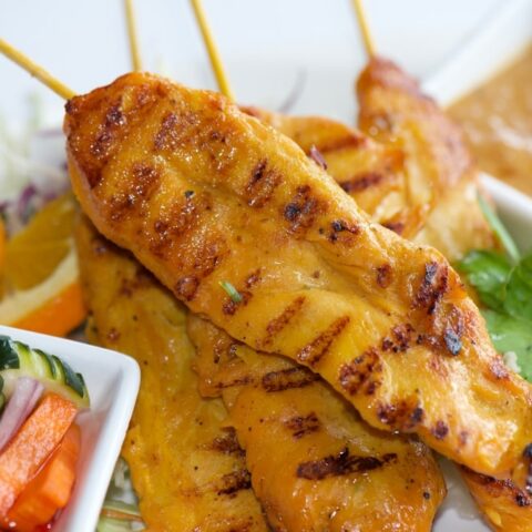 Easy Keto Chicken Satay