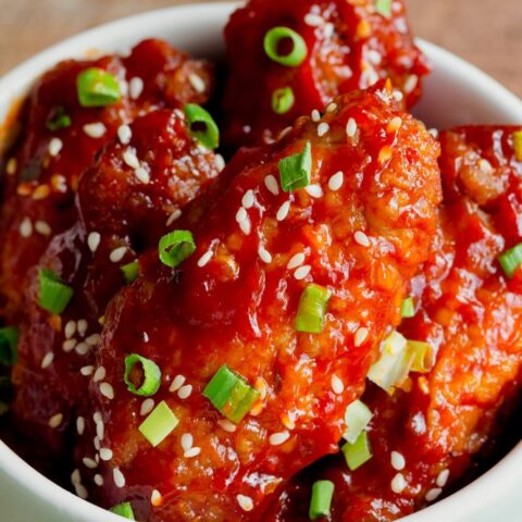 Easy Sweet Chili Chicken Wings