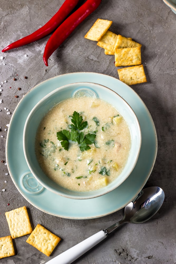 Easy keto chicken chowder