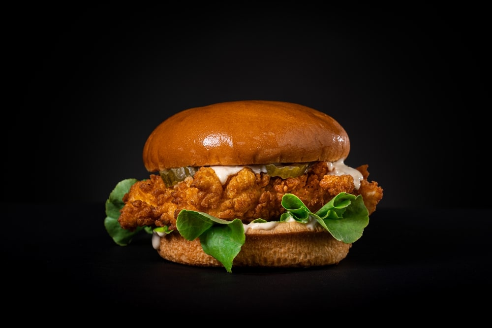 Easy keto chicken sandwich