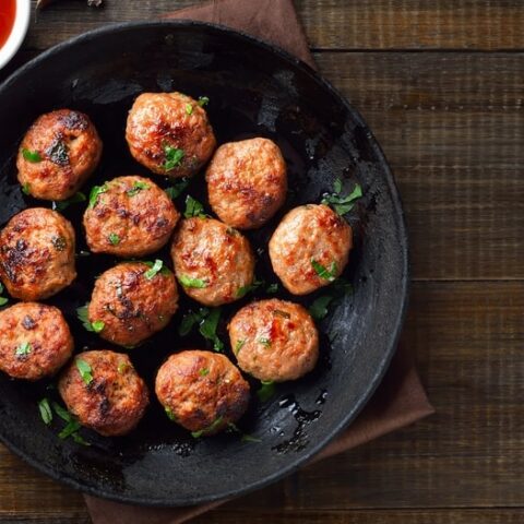 Keto Chicken Meatballs Recipe