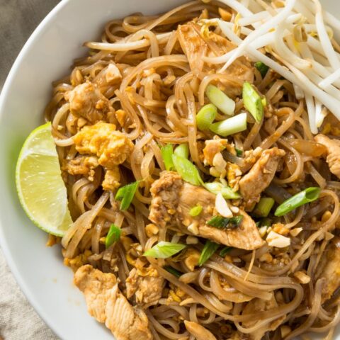 Keto Chicken Pad Thai