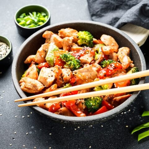 Keto Chicken Stir-Fry