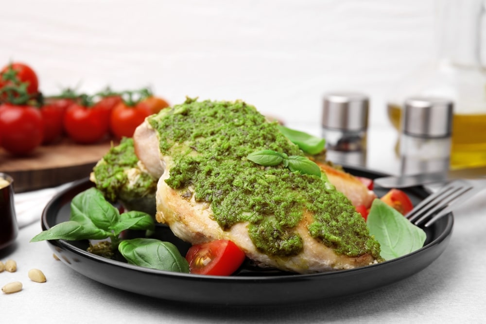 Keto Pesto Chicken