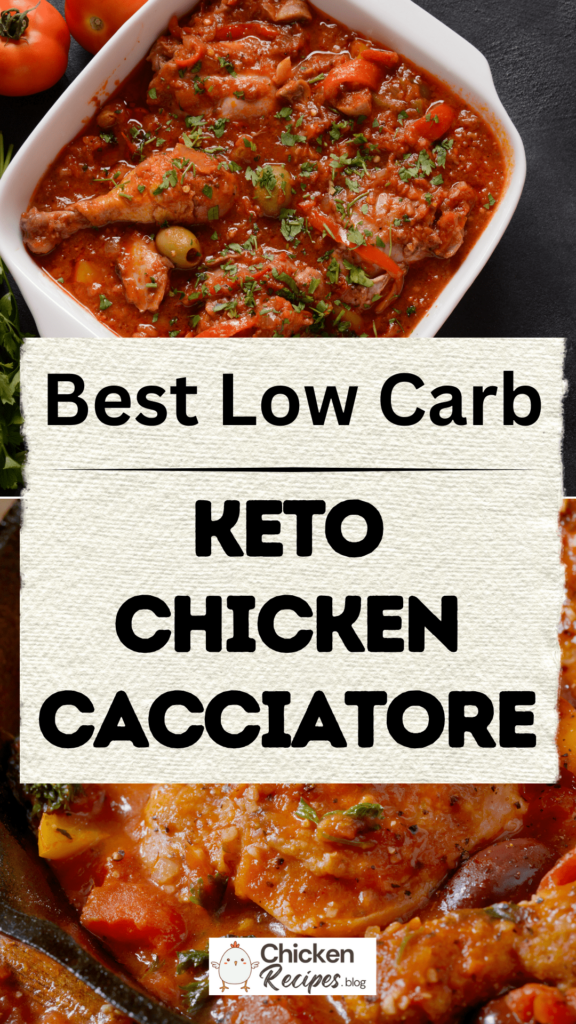 Low Carb Keto Chicken Cacciatore