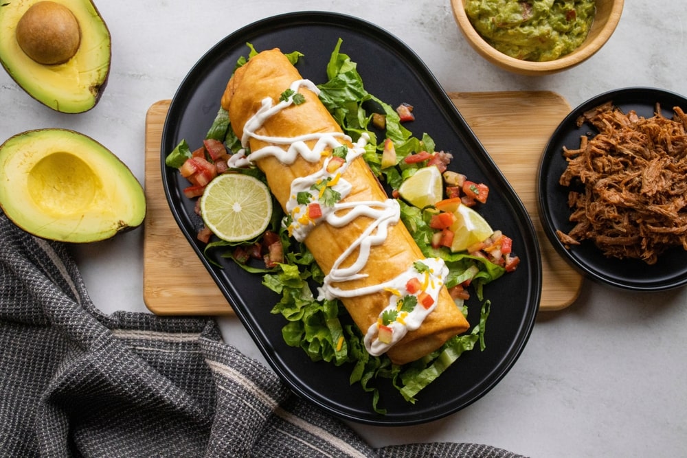 Chicken Chimichangas