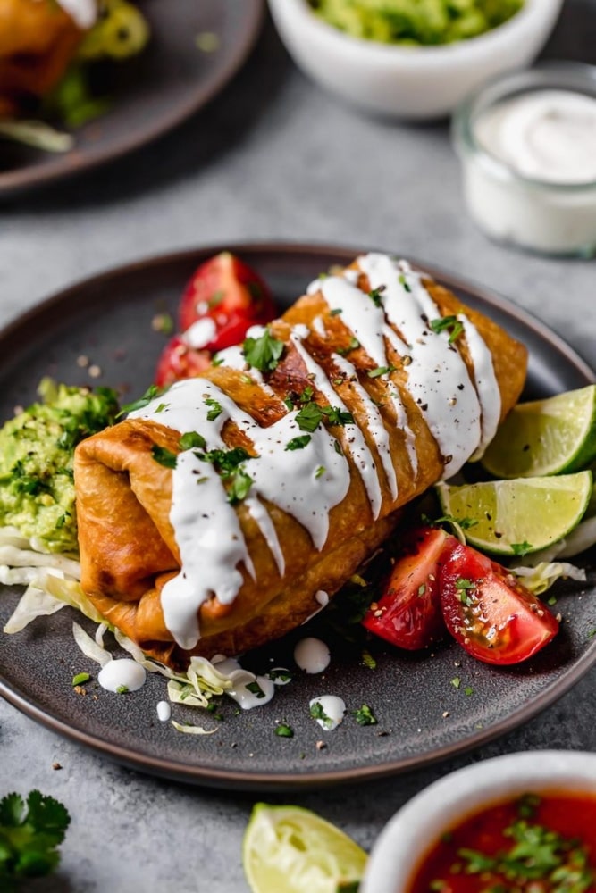 best Chicken Chimichangas