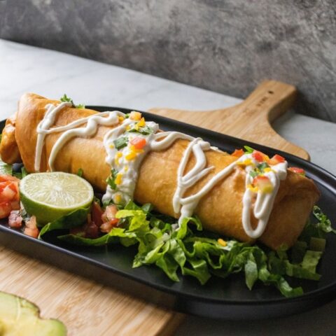 easy Chicken Chimichangas