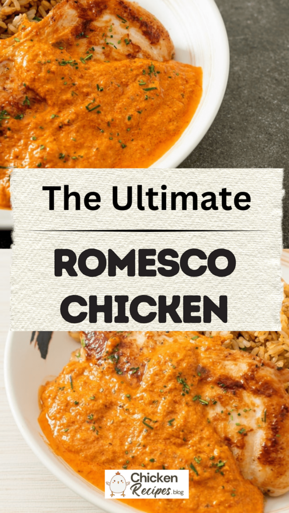 Best ever Romesco Chicken