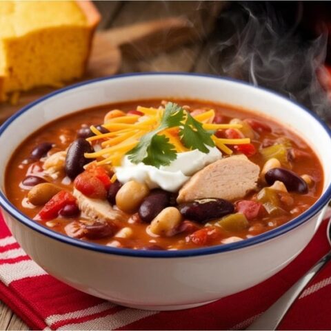 Chicken Chili Crockpot