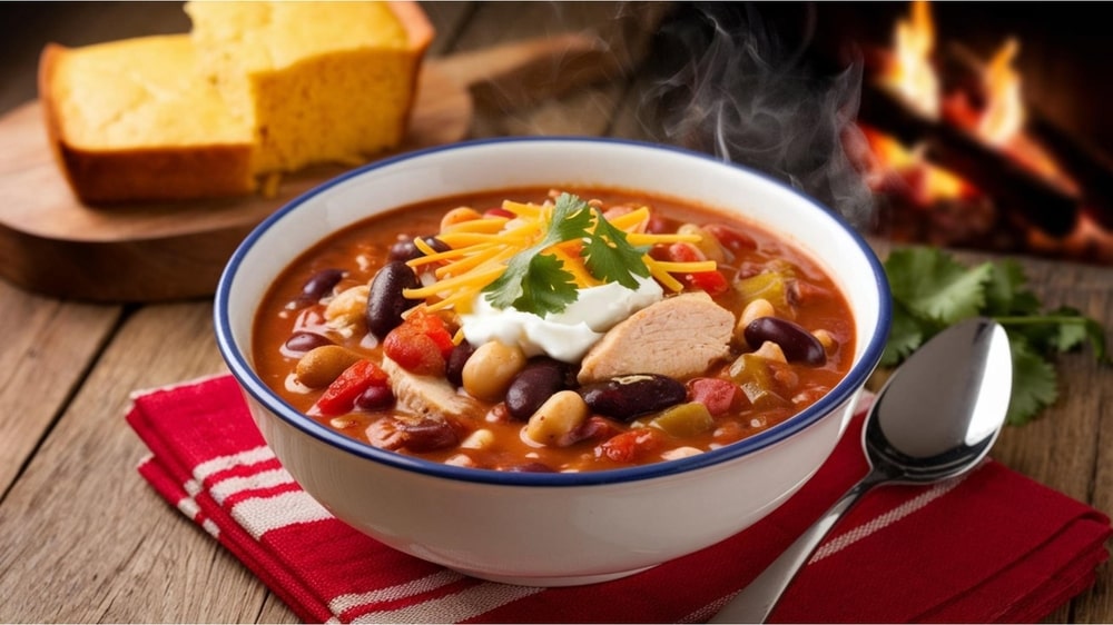 Chicken Chili Crockpot