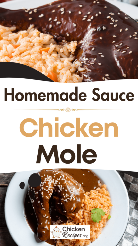 Chicken Mole with homemade sauce