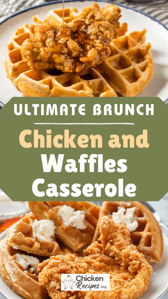 Chicken and Waffles Casserole Brunch