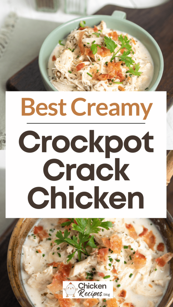 Creamy Crockpot Crack Chicken