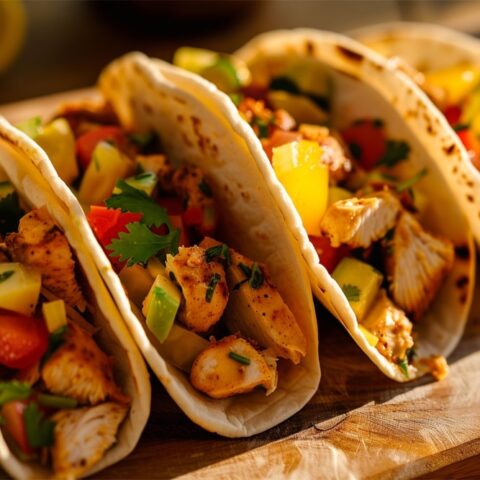 Crockpot Chicken Tacos