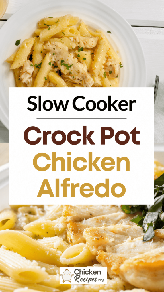 Easy Crock Pot Chicken Alfredo