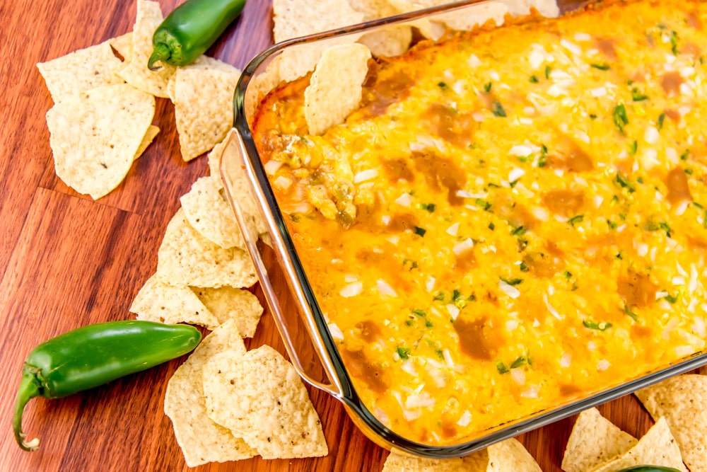 Easy Crockpot Buffalo Chicken Dip