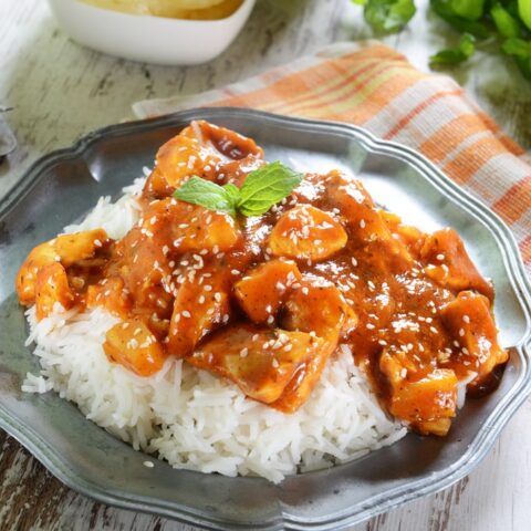 Easy Sweet Hawaiian Crockpot Chicken